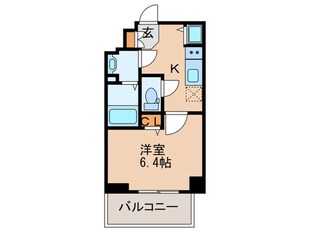 プレサンス南森町ライズ（502）の物件間取画像